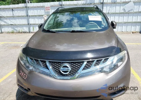 2012 Nissan Murano Sl from USA, damaged, VIN JN8AZ1MW8CW230650